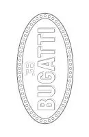 Automerk Logo kleurplaat 6